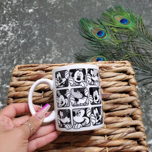 Disney Mickey Mouse Black & White Mug